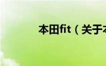 本田fit（关于本田fit的介绍）