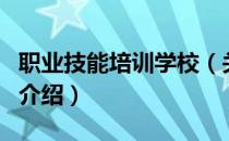 职业技能培训学校（关于职业技能培训学校的介绍）