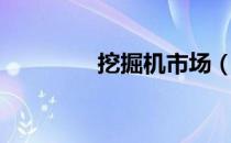 挖掘机市场（挖掘机市场）