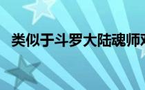 类似于斗罗大陆魂师对决的游戏（类似于）