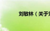 刘敏林（关于刘敏林的介绍）