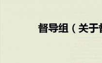 督导组（关于督导组的介绍）