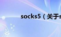 socks5（关于socks5的介绍）