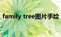 family tree图片手绘（family tree简笔画）