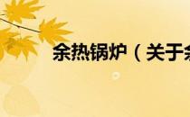 余热锅炉（关于余热锅炉的介绍）