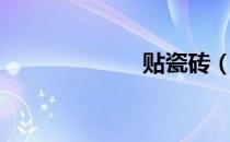 贴瓷砖（贴瓷砖）