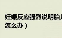 妊娠反应强烈说明胎儿质量吗（妊娠反应强烈怎么办）