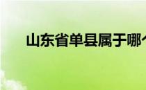 山东省单县属于哪个市（山东省单县）