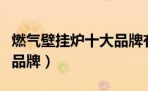 燃气壁挂炉十大品牌有哪些（燃气壁挂炉十大品牌）