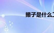 撮子是什么工具（撮子）