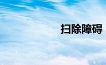 扫除障碍（扫除口）