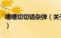 嘈嘈切切错杂弹（关于嘈嘈切切错杂弹的介绍）