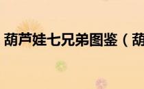 葫芦娃七兄弟图鉴（葫芦娃七兄弟图片大全）