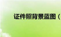证件照背景蓝图（证件照背景透明）