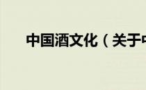 中国酒文化（关于中国酒文化的介绍）