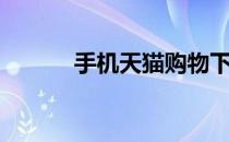 手机天猫购物下载（手机天猫）