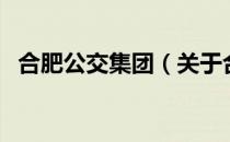 合肥公交集团（关于合肥公交集团的介绍）