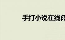 手打小说在线阅读 手打小说网