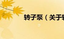 转子泵（关于转子泵的介绍）