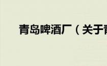 青岛啤酒厂（关于青岛啤酒厂的介绍）