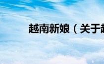 越南新娘（关于越南新娘的介绍）