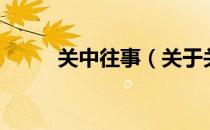 关中往事（关于关中往事的介绍）