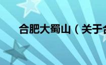 合肥大蜀山（关于合肥大蜀山的介绍）