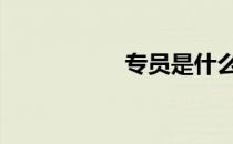 专员是什么级别 专员