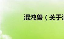 混沌兽（关于混沌兽的介绍）