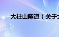 大柱山隧道（关于大柱山隧道的介绍）