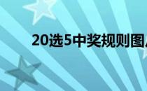 20选5中奖规则图片 20选5中奖规则
