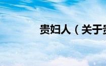 贵妇人（关于贵妇人的介绍）