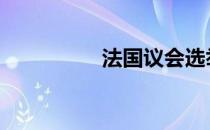 法国议会选举 法国议会
