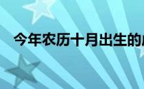 今年农历十月出生的虎宝宝 今年农历日历