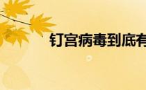 钉宫病毒到底有多厉害 钉宫病