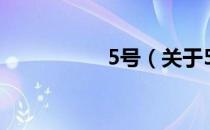 5号（关于5号的介绍）