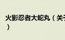 火影忍者大蛇丸（关于火影忍者大蛇丸的介绍）