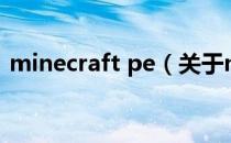 minecraft pe（关于minecraft pe的介绍）
