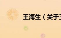 王海生（关于王海生的介绍）