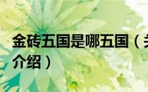 金砖五国是哪五国（关于金砖五国是哪五国的介绍）