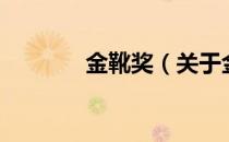 金靴奖（关于金靴奖的介绍）