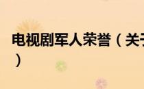 电视剧军人荣誉（关于电视剧军人荣誉的介绍）