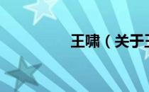 王啸（关于王啸的介绍）
