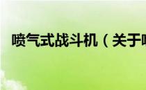 喷气式战斗机（关于喷气式战斗机的介绍）