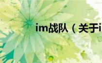 im战队（关于im战队的介绍）