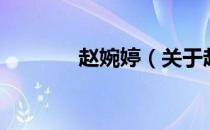 赵婉婷（关于赵婉婷的介绍）