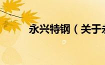 永兴特钢（关于永兴特钢的介绍）