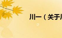 川一（关于川一的介绍）
