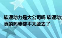 软通动力是大公司吗 软通动力是骗人的公司网上很多人都说真的吗我都不太敢去了_