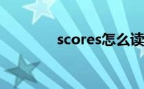 scores怎么读 score怎么读